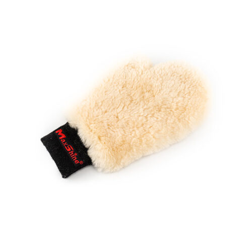Genuine Sheepskin Wash Mitt With Thumb