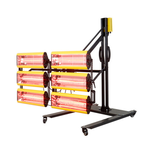 7800W SWIR High Frequency Shortwave Infrared Paint Curing Lamp